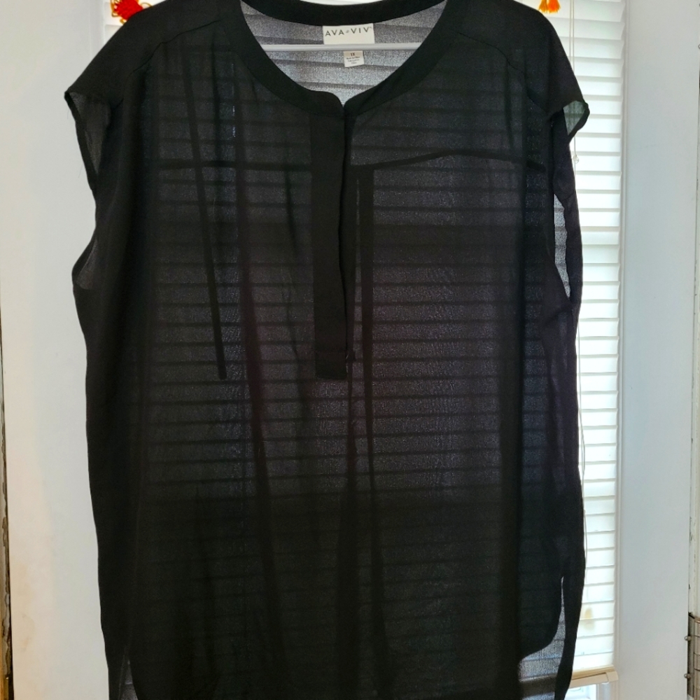 Ava & Viv Blouse 1X